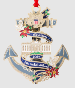 2024 White House Christmas ornament